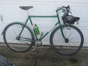 side view of the Quickbeam with the mudflaps moved