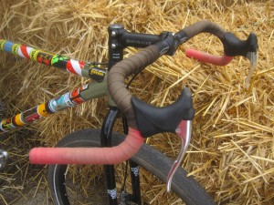 flared off road drops with cloth tape