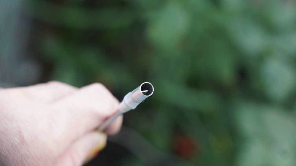 aluminum tube on screwdriver end